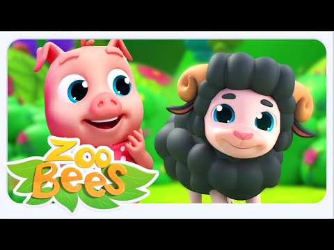 Baa Baa Black Sheep, Animals Songs and Nursery Rhymes for Kids