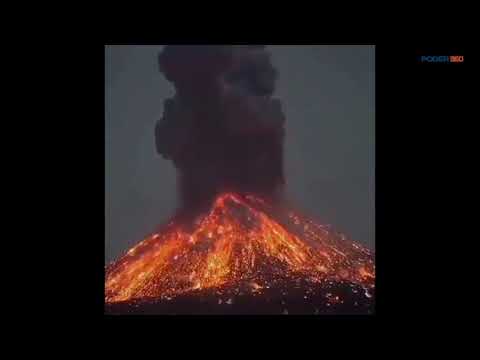 Intensa atividade vulcânica no Mundo: 15 vulcões entraram em erupção num único dia, inclusive o mais poderoso e temido Krakatoa