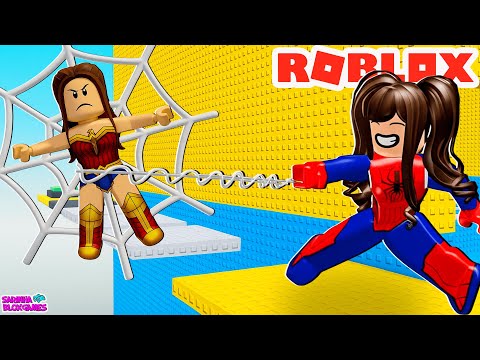 TORRE DE SUPER HERÓIS NO ROBLOX!!