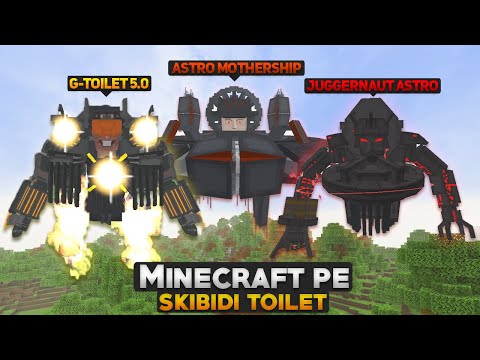 Minecraft Skibidi Toilet Add On, Keren Parah 🔥