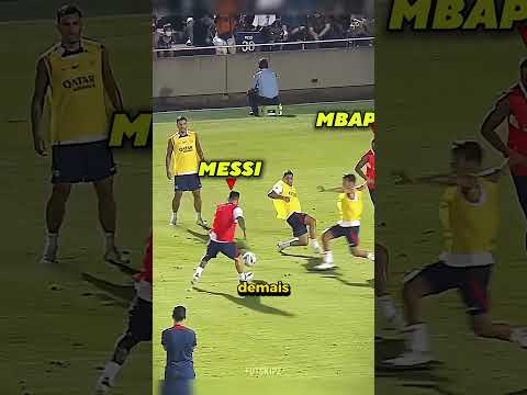 MESSI E MBAPPÉ NO PSG 😂