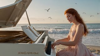 Whispers of the Tide – Sweet Dreams, Relaxation & Recovery 🌊🎻🎹Soulful Piano & Violin Melodies.