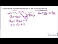 Arithmetic Sequences and Formulas