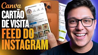 Como Fazer Cartão de Visita Feed do Instagram no Canva (Passo a Passo 2026)