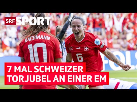 2 Turniere – 7 Schweizer Nati-Tore 🇨🇭⚽ | Alle WEURO-Treffer im Überblick