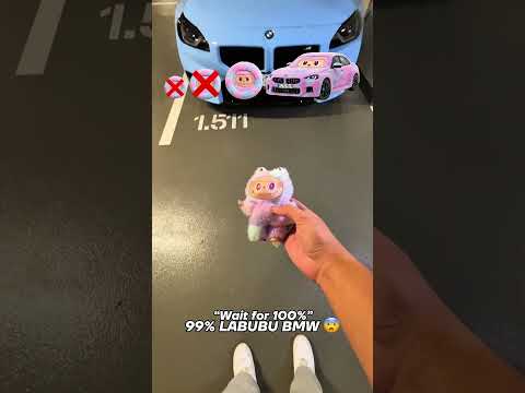 WAIT FOR THE LABUBU BMW😱😱 #shorts #viral #viralvideo