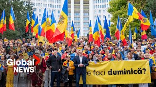 Russia's alleged interference targets Moldova election