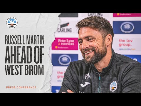 Russell Martin ahead of West Brom | Press Conference