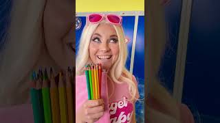 ✏️💄 Can You Spot the Lipstick or Is It Pencil Magic? #hack #diy