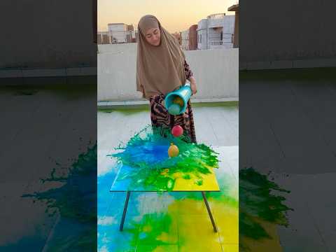 فرقعت بالونات المياه كلها