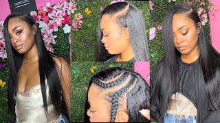 SUPER FULL BUNDLES😍🔥 THICK HAIR , FLAT & NATURAL SEW IN ✨| CURLSQUEEN ✨