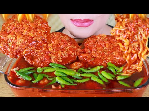 ASMR BAKSO MERCON JUMBO PEDAS  ISI CABE  RAWIT SETAN | ASMR MUKBANG INDONESIA