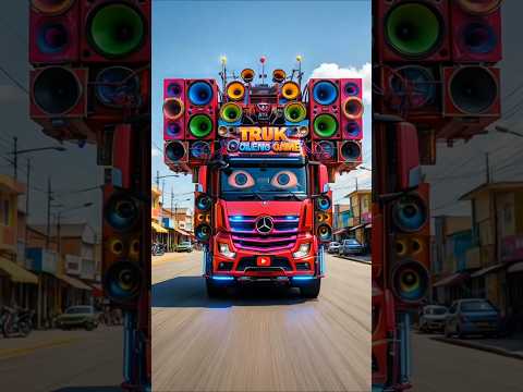 wow😮 truck sound compilation, truk sound horeg, brewog, truk oleng, mobil mobilan, bus, lorry videos