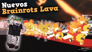 Tengo los NUEVOS BRAINROTS LAVA y abro LUCKY BLOCK en STEAL A BRAINROT ROBLOX (Roba un Brainrot) 😱