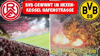 Rot-Weiss Essen - Borussia Dortmung --- RWE gewinnt im Hexenkessel Hafenstraße