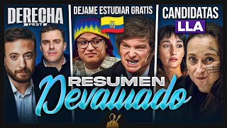 La Baja de Retenciones, los Médicos Ecuatorianos y las Listas de LLA | Resumen Devaluado