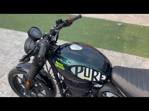 The 2024 Royal Enfield Hunter 350 Dapper Green: Style Meets Performance