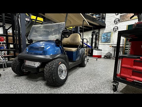 Buying a motor swapped golf cart and upgrading it.