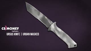 Ursus Knife Urban Masked Gameplay
