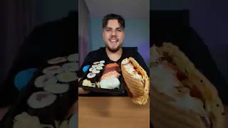 Döner Sushi Mukbang #food #foodasmr #foodie #mukbang #tiktokfood #döner #sushi #asmreating #tasty