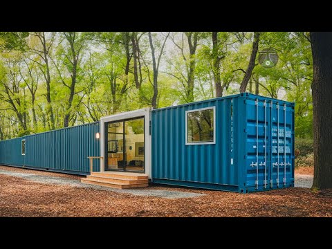 Man Builds Incredible Workshop from a Container—And You Can Too