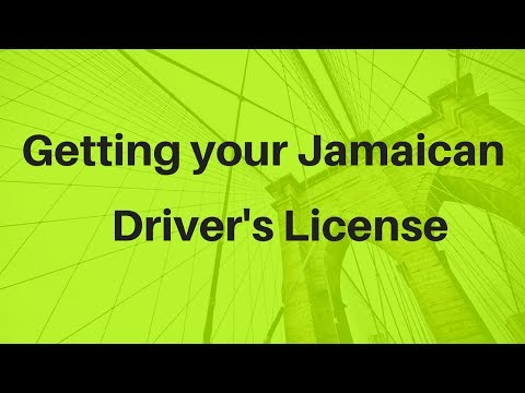 renewal of jamaican drivers licence