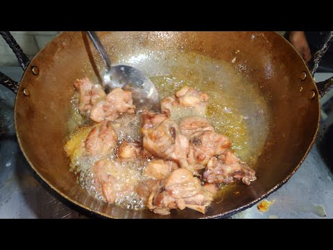 Tomato Fry Chicken Karahi