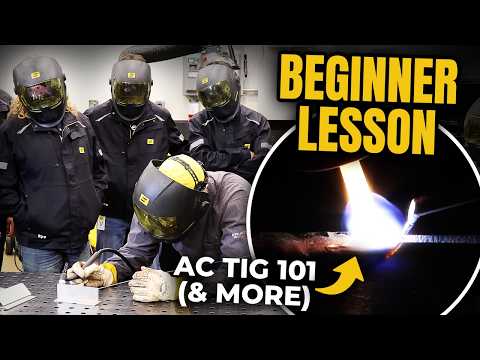 Crash Course in AC TIG Welding Aluminum & Plasma Cutting