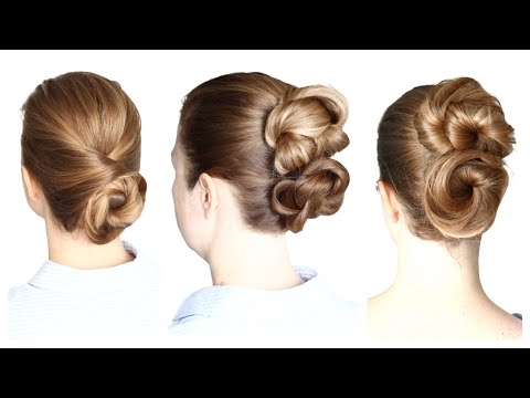 😍  EASY DIY Elegant Updos that everyone can create 😍 Hairstyle Transformations