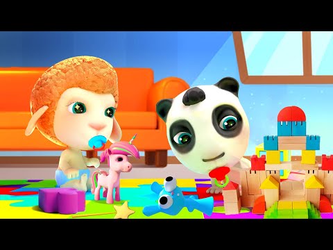 Sharing is Caring | Take Good Care of Your Toys | Cartoon for Kids | Dolly and Friends - Thailand