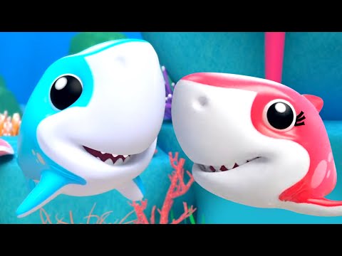 Laughing Baby Shark, Preschool Rhymes and Animal Cartoon Videos for Kids