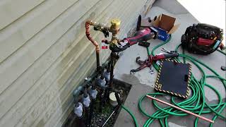 Perfect Backflow Valve Install! Watts Pressure Vacuum Breaker on Sprinkler Line