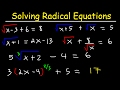Solving Radical Equations: Square Roots, Cube Roots, and More