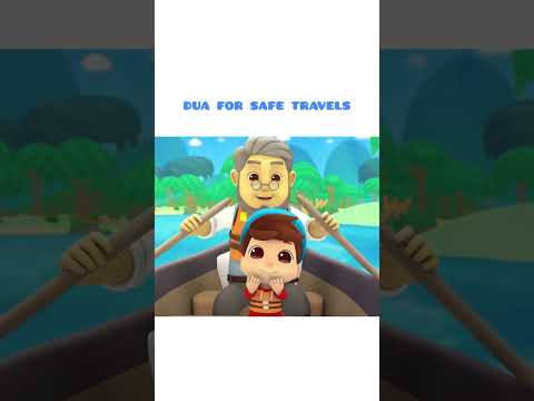 Dua for Safe Travels | Islamic Series & Songs For Kids | Omar & Hana English