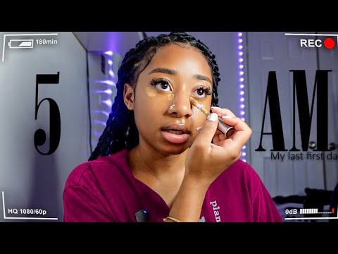 GRWM for the LAST FIRST DAY OF HIGH SCHOOL 🏫