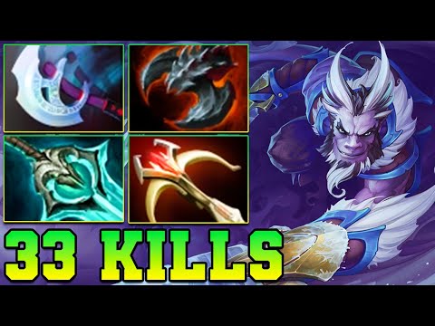 33 Kills Riki !! Riki Dota 2 Gameplay Guide Safelane Rampage 7.39 Carry Best Item Build