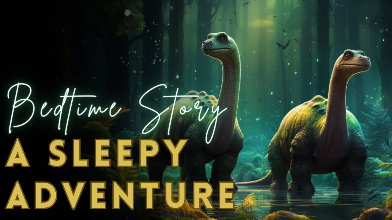 A Relaxing Bedtime Story with RAIN A Sleepy Adventure with Dinosaurs Sleep Storytelling