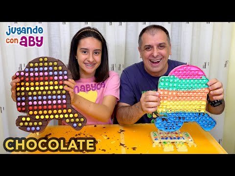 POP IT DE CHOCOLATE super divertido | ABY