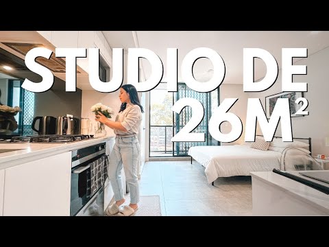 Como é morar em um apartamento de 26m2 | kitnet, studio | em Sydney na Austrália