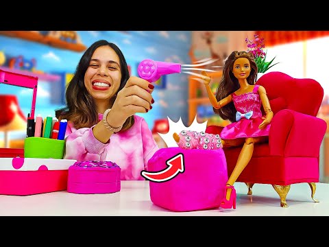 A Boneca Amanda Precisa de Ajuda para se Arrumar para o Encontro. Vídeo Infantil