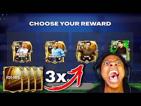 Crazy 105 OVR + 3x 101-105 extra time and black friday funny pack opening