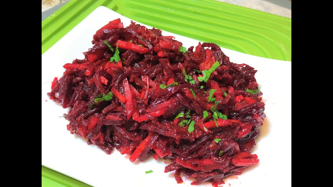 САЛАТ ИЗ СВЕКЛЫ. Свекольная Икра. Нереальная Вкуснота в Квадрате! Beet Salad.