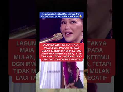 Ahmad Dhani Meninggalkan Maia dan lebih memilih Mulan #trending #short