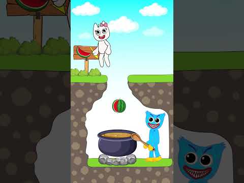 Good Skibidi Toilet saved Tricky Huggy Wuggy from the flood | Funny Animation ๐คฃ #shorts