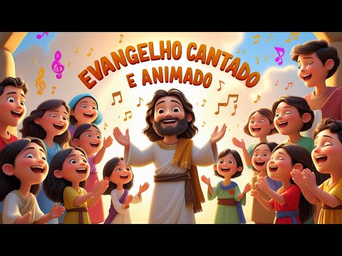 10/02 Evangelho do Dia Cantado e Animado | Marcos 6,53-56 | Jesus Cura os Doentes