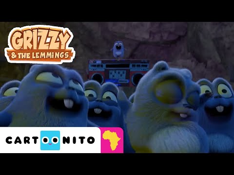 Bat Cave | Grizzy and The Lemmings | Cartoons For Kids | @CartoonitoAfrica