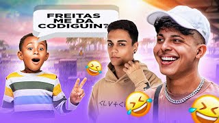 FINGI SER O FREITAS COM VERIFICADO E BANER ANGELICAL NO SQUAD ALEATÓRIO!! FREE FIRE