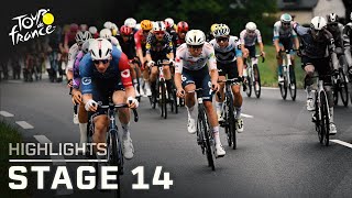 Tour de France 2025, Stage 14 | EXTENDED HIGHLIGHTS | 7/19/2025 | Cycling on NBC Sports