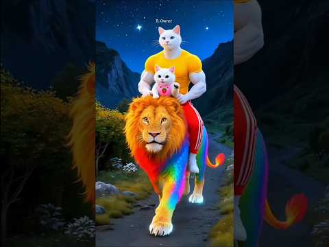 Dad Cat saved his Family from Thieves 🙀 #cat #catsoftiktok #shortsfeed #trendingshorts #viralshorts