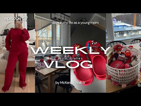 weekly vlog ! maintenance appts, valentines day baskets, skin care routine, giving back + more